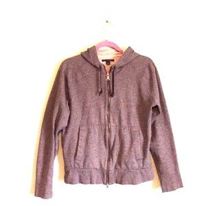 Banana republic raglan zip hoodie